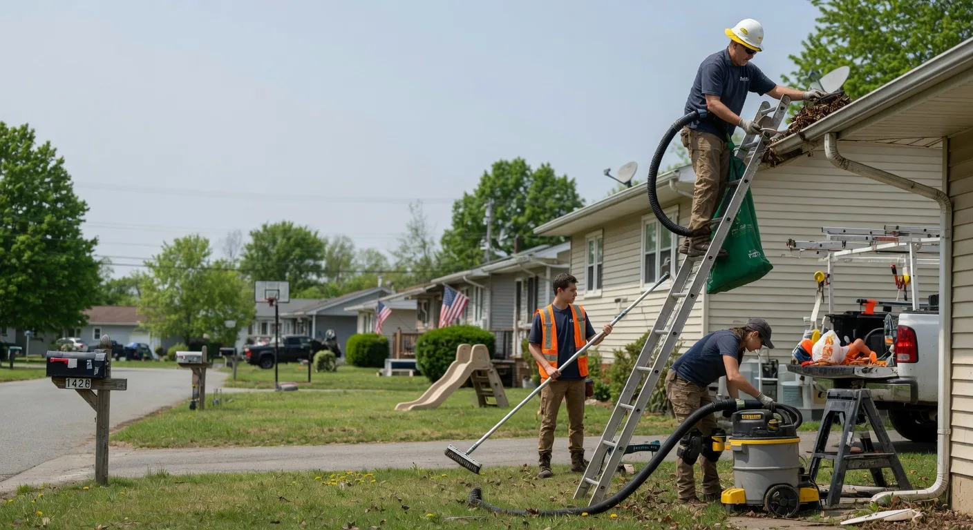 Gutter Installation in Parker City, IN near me
